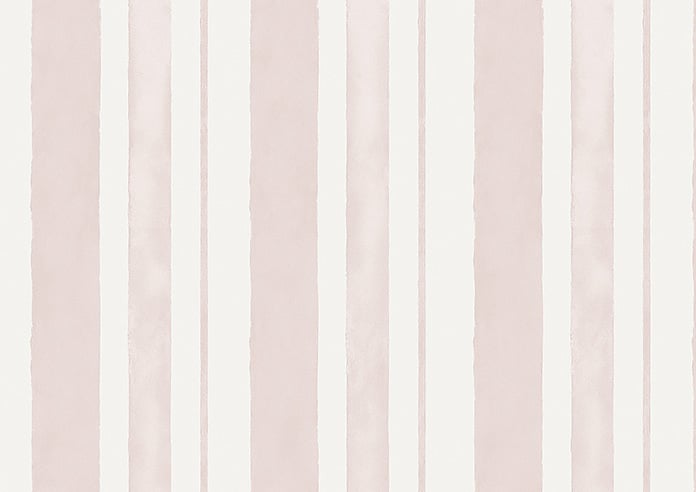 Shabby Chic by Rachel Ashwell Watercolour Stripe (Blackout), Blush - Twist&Fit Roller Blind - Image 6